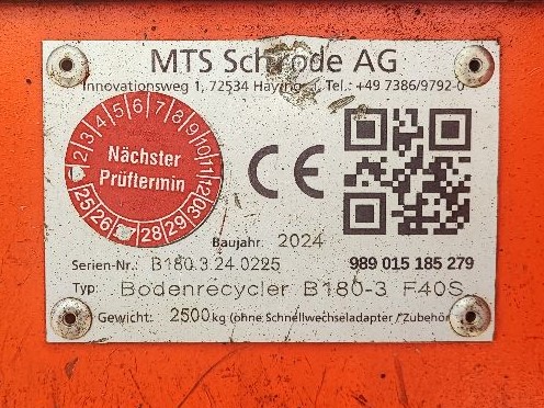 MTS-Bodenrecycler B180-3 F40S - Bild 5