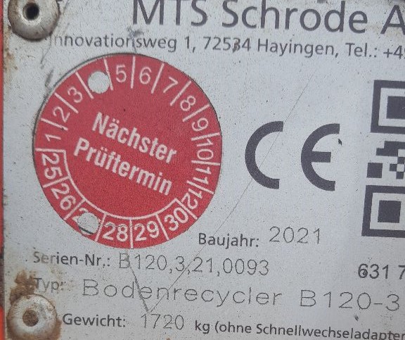 MTS-Bodenrecycler B120-3 F20S - Bild 5