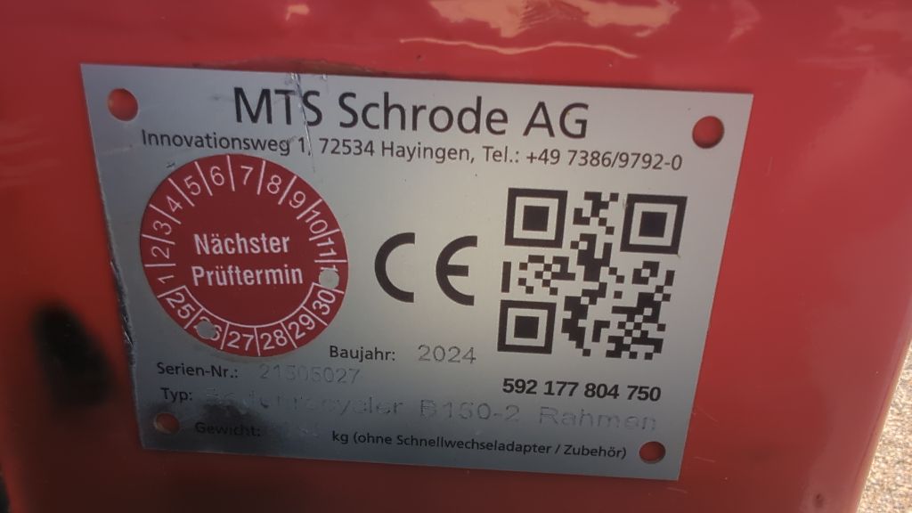 MTS-Bodenrecycler B150-2 Rahmen - Bild 5