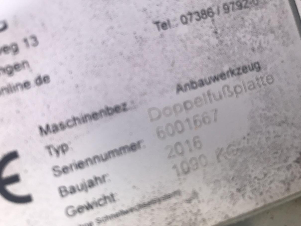 MTS-Doppelfußplatte für V8/V10 DN 900-1200 - Bild 6