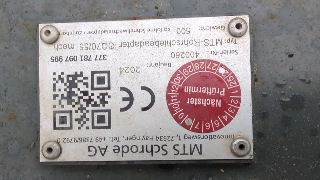 MTS-Rohrschiebeadapter mechanisch RSA OQ70/55 - Bild 5