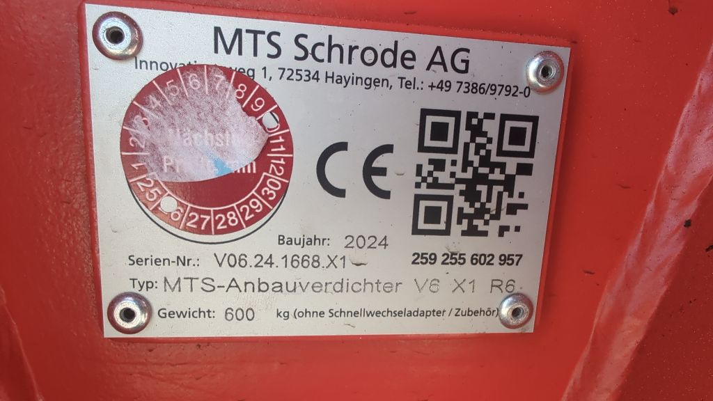 MTS-Anbauverdichter V6 X1 R6 - Bild 5