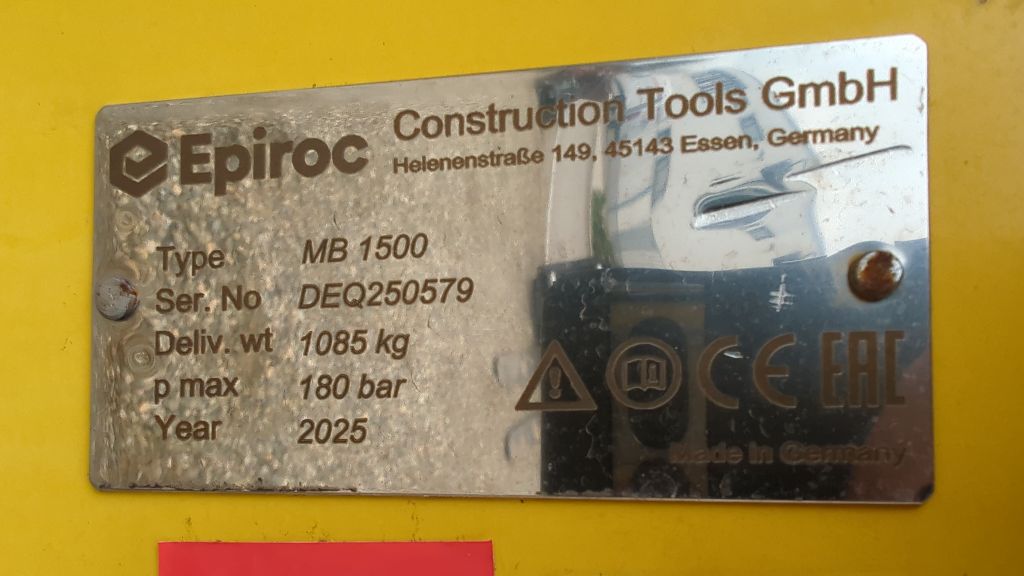 Hydraulikhammer Epiroc MB 1500 - Bild 5