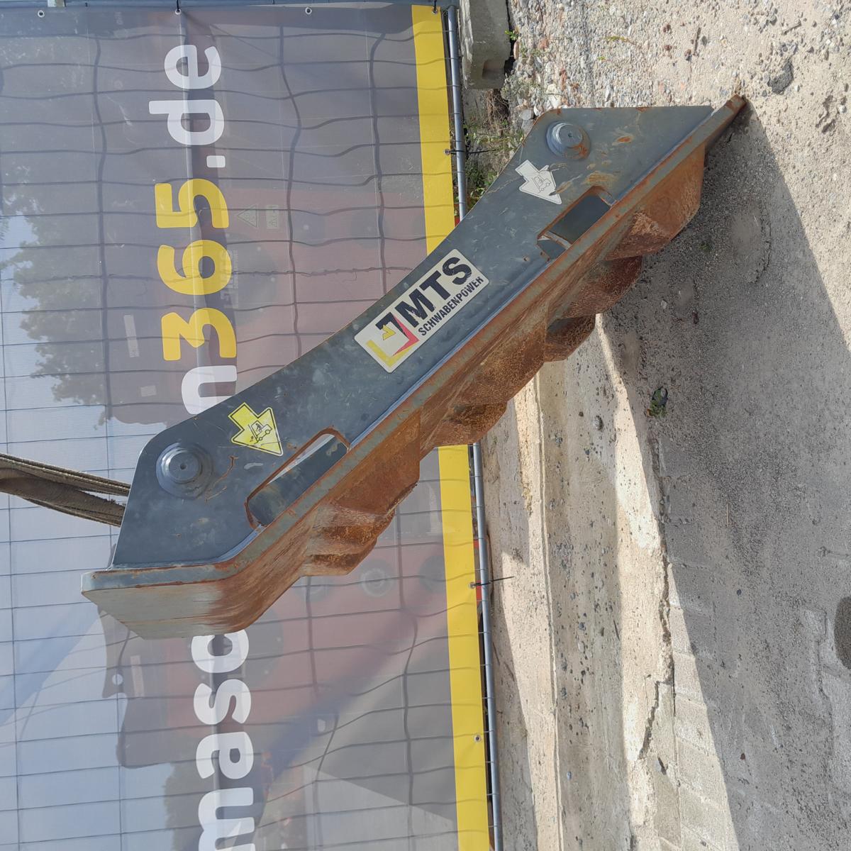 MTS-Schaffußplatte 800-G1 für V8WA / V10WA