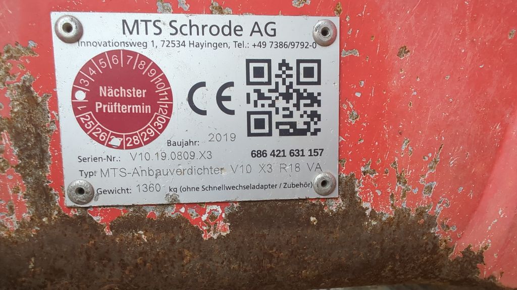 MTS-Anbauverdichter V10 X3 R18 VA - Bild 5