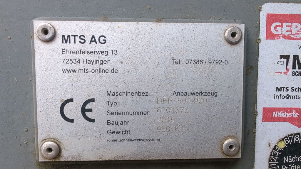 MTS-Doppelfußplatte für V8/V10 DN 600-900 - Bild 5