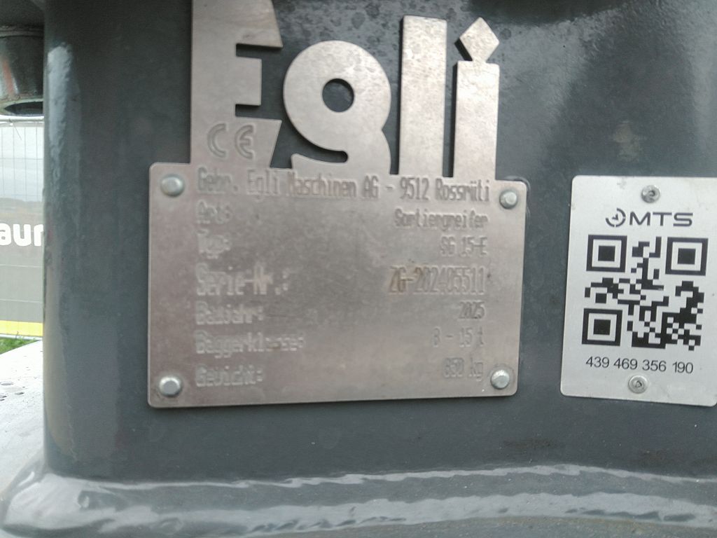 Mehrzweckgreifer Egli SG15-E - Bild 5